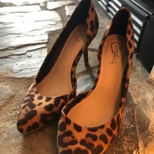 Leopard Print Heels